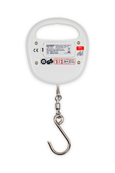 Baby hanging scale KERN MBH 15K-3 Detail picture Rear view
