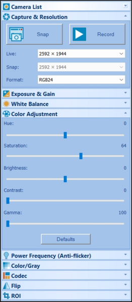 Software KERN Optics OXM 902 VIS Pro 2.0 Captura de ecrã 