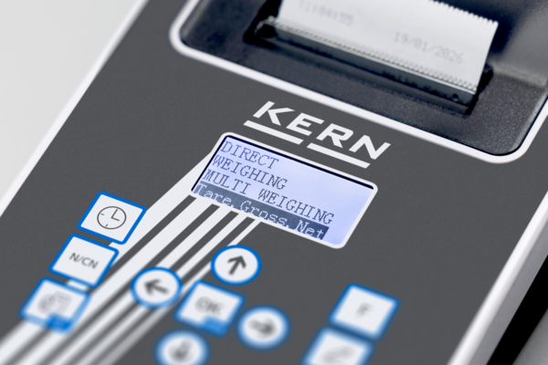 Imprimante à aiguilles KERN YKT-01 Image détaillée Écran