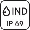 Evaluerende eenheid: Stof- en spatwaterbescherming IP69