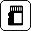 For data storage on a microSD card